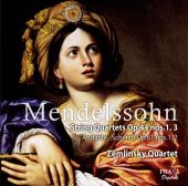 Album artwork for Mendelssohn: String Quartets op. 44 nos. 1, 3