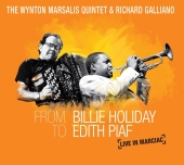 Album artwork for Marsalis & Galliano : From Billie Holiday to Edith