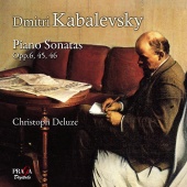 Album artwork for Dmitri Kabalevski: Piano Sonatas