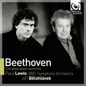 Album artwork for Beethoven: Complete Piano Concertos / Lewis