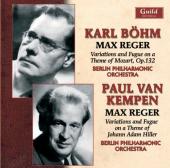 Album artwork for Max Reger, Karl Bohm & Paul van Kempen