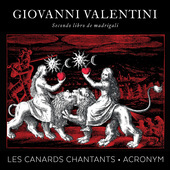 Album artwork for Valentini: Secondo libro de madrigali