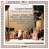 Album artwork for Spontini: Teseo riconosciuto (Live)