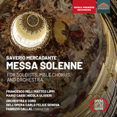 Album artwork for Mercadante: Messe solenne (Critical Edition F. Cal