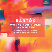 Album artwork for Bartók: Works for Violin and Piano