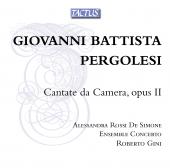 Album artwork for Pergolesi: Chamber Cantatas opus ii