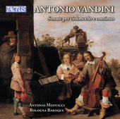 Album artwork for Vandini: Cello Sonatas Nos. 1-6