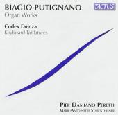 Album artwork for Putignano: Organ Works - Codex Faenza: Keyboard Ta