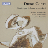 Album artwork for Conti: Musica per violino e percussioni
