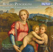 Album artwork for Pesciolini: Secondo libro di musica sacra