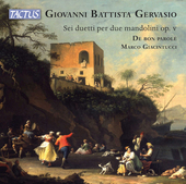 Album artwork for Gervasio: Sei duetti per due mandolini, Op. 5