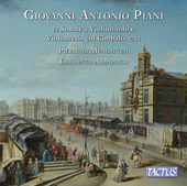 Album artwork for Piani: 12 Sonate a Violino solo e Violoncello col 