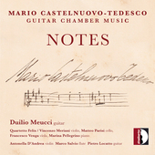 Album artwork for Castelnuovo-Tedesco: Notes - Guitar Chamber Music