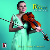 Album artwork for Reger: Sonatas for Solo Violin, Op. 42, Nos. 1-4