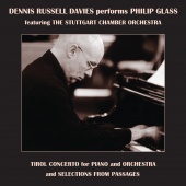 Album artwork for DENNIS RUSSELL DAVIES PERFORMS PHILIP GLASS