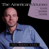 Album artwork for The American Virtuoso (Glass, Barber, Tower) - Pau