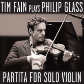 Album artwork for GLASS. Partita for Solo Violin. Fain