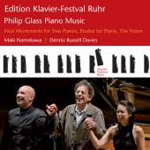 Album artwork for Glass: Piano music from the Ruhr Festival