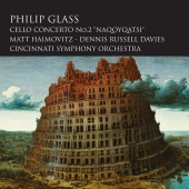 Album artwork for Glass: Cello Concerto No.2. Haimovitz, Cincinnati