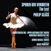 Album artwork for GLASS. The Lost. Bruckner Orchester Linz/Davies