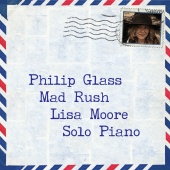 Album artwork for GLASS. Mad Rush - Piano Music. Moore