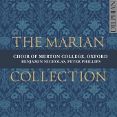 Album artwork for The Marian Collection. Choir of Merton College/Nic