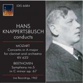 Album artwork for Knappertsbusch conducts Mozart & Beethoven
