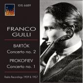 Album artwork for Bartok / Prokofiev:Violin Concertos - Franco Gulli