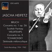 Album artwork for Jascha Heifetz: Violin Concertos
