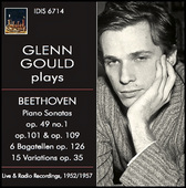 Album artwork for Beethoven: Piano Works / Gould