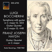 Album artwork for Boccherini & Haydn: Works with Guitar