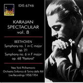 Album artwork for Karajan Spectacular, Vol. 8 (1954, 1958)