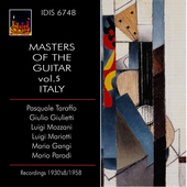 Album artwork for Master of Guitar Vol. 5: Italy (Recordings 1930/ 1