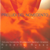 Album artwork for Preludi del novecento: 20th Century Preludes