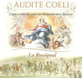 Album artwork for Audite coeli - Canti e musiche sacre tra Rinascime