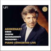Album artwork for Ashkenazy plays Piano Concertos Live
