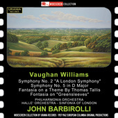 Album artwork for Vaughan Williams: Symphonies Nos. 2 and 5 - Fantas