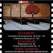 Album artwork for Schubert: Complete Impromptues - 6 Moments musicau