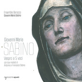 Album artwork for Sabino: VESPRO A 5 VOCI