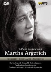 Album artwork for A Piano Evening with Martha Argerich