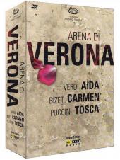 Album artwork for Arena di Verona: Verdi, Bizet, Puccini