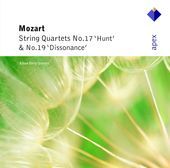Album artwork for Mozart: String Quartets Nos. 17 & 19