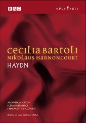 Album artwork for CECILIA BARTOLI / NIKOLAUS HARNONCOURT:  HAYDN