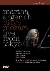 Album artwork for Martha Argerich: Plays Mozart Live from Tokyo