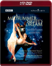 Album artwork for MENDELSSOHN: A MIDSUMMER NIGHT'S DREAM (HD DVD)
