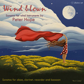 Album artwork for Peter Hope: Wind Blown – Sonatas for Wind Instru