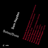 Album artwork for Sam Hayden: Solos/duos