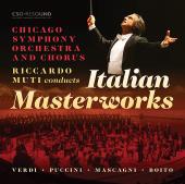 Album artwork for Riccardo Muti Conducts Italian Masterworks (Live)