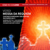 Album artwork for Verdi: Requiem / Muti, Chicago Symphony