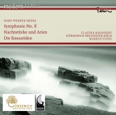 Album artwork for Henze: Symphony No. 8, Nachtstucke und Arien